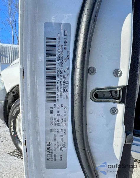 2018 Ram 1500 St from USA, damaged, VIN 1C6RR7FG7JS343900